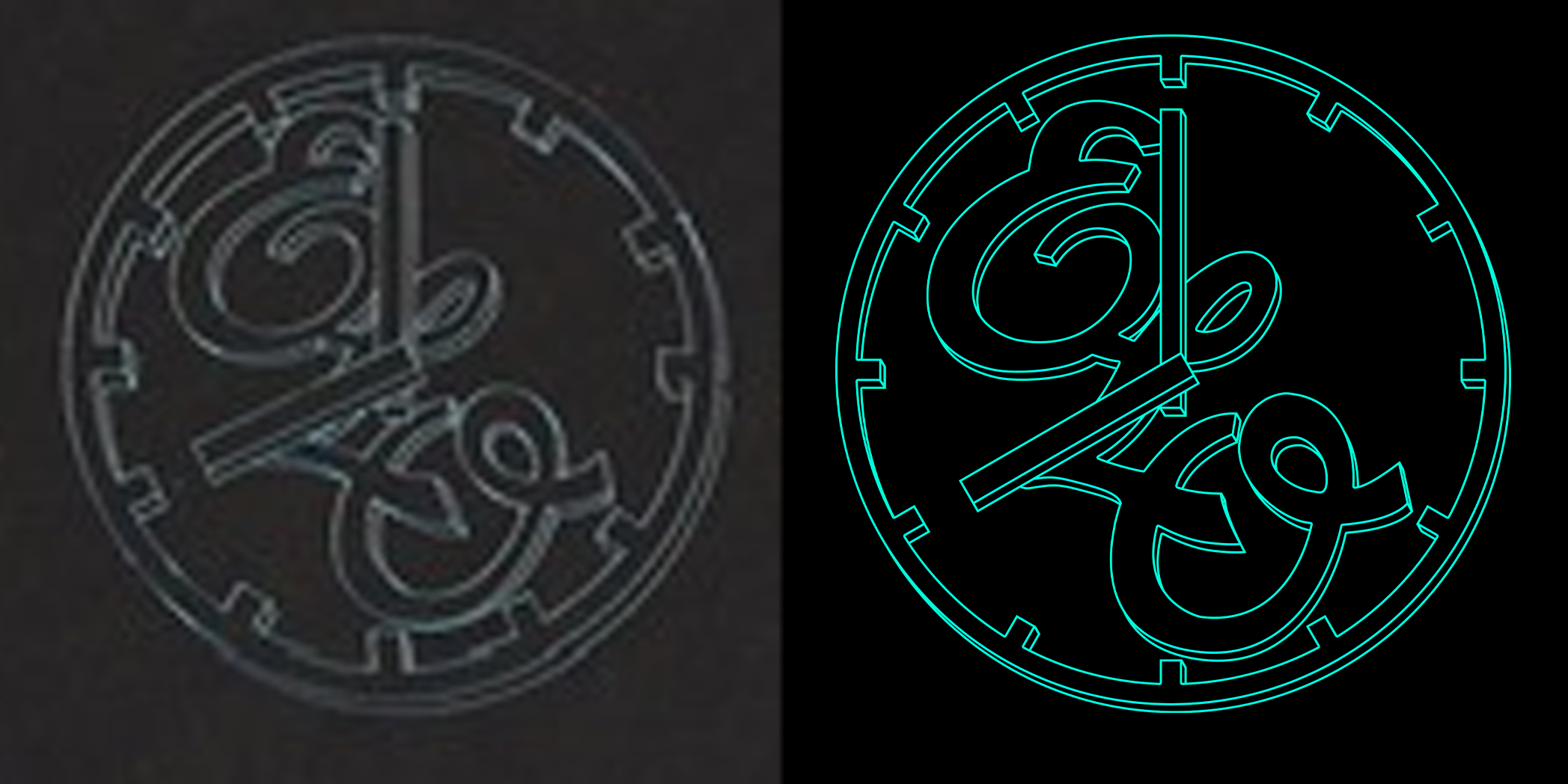 Electric Light Orchestra - Small logo excerpted from the Time Tour program booklet (1981-1982)