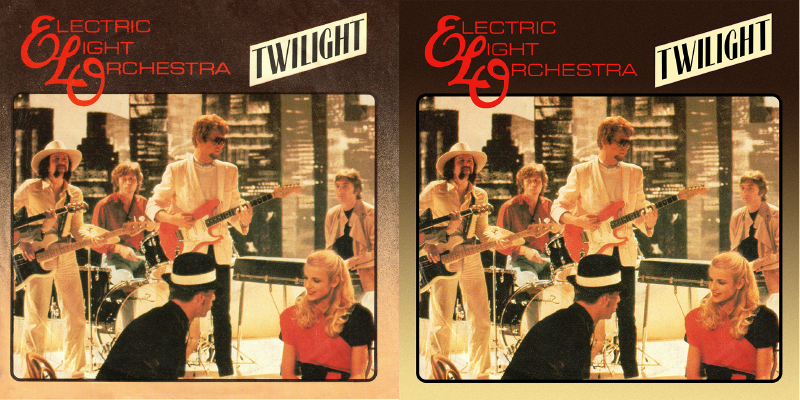 Front cover of Electric Light Orchestra's Twilight single